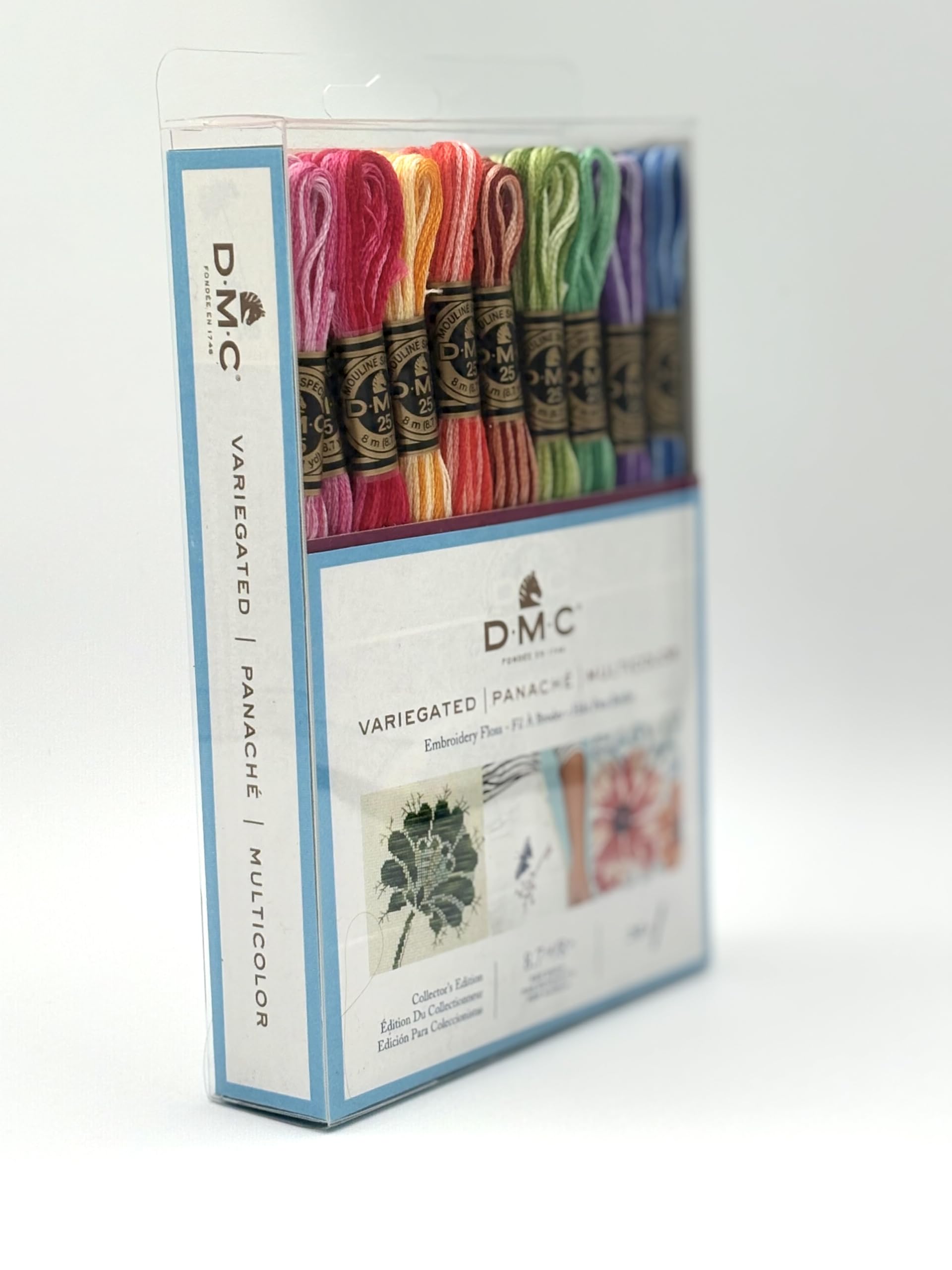 dmc-moulin-color-variations-filo-da-ricamo-variegato-36-matassine-f25pk36 image 3