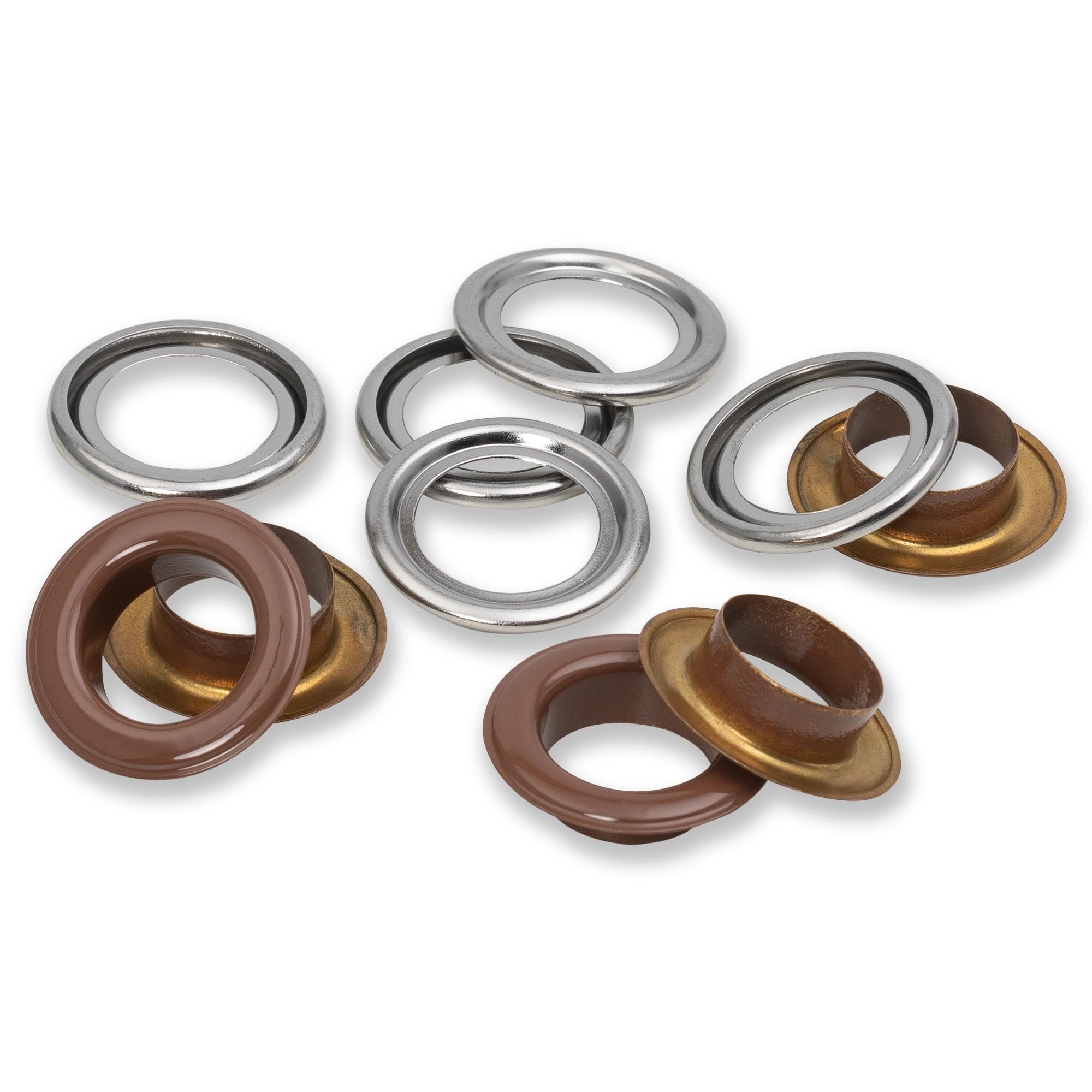 prym-542570-occhielli-con-rondelle-metallici image 1