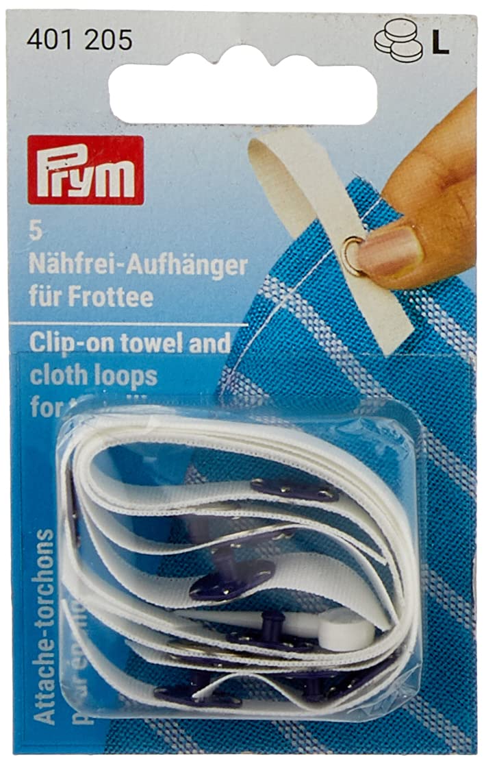 prym-clip-e-passanti-per-asciugamani-in-lino-5-pezzi-bianco image 8