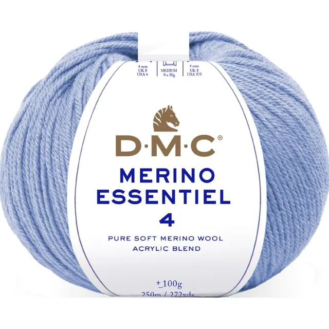 dmc-merino-essentiel-4-filato-50-lana-merino-50-acrilico image 1