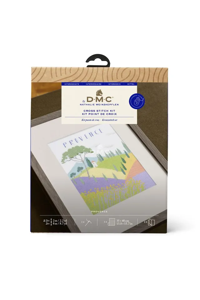 dmc-provenza-di-nathalie-weinzaepflen-kit-punto-croce-intermedio image 1