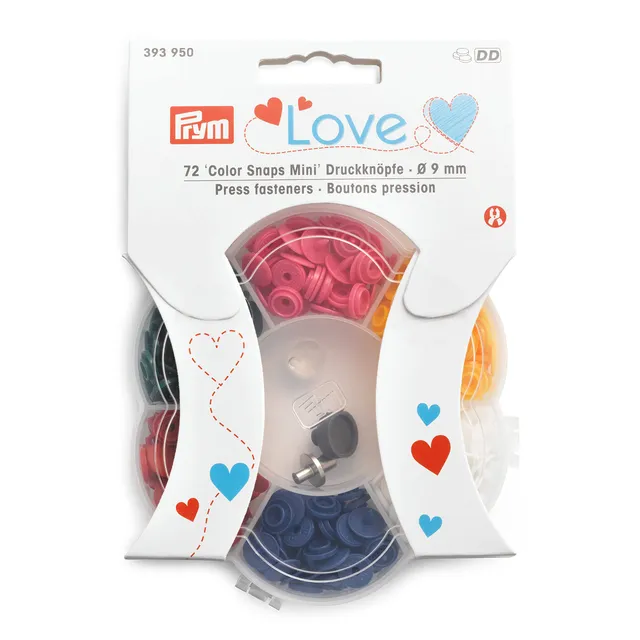 prym-393950-set-72-bottoni-automatici-jersey-multicolore-8-mm image 1