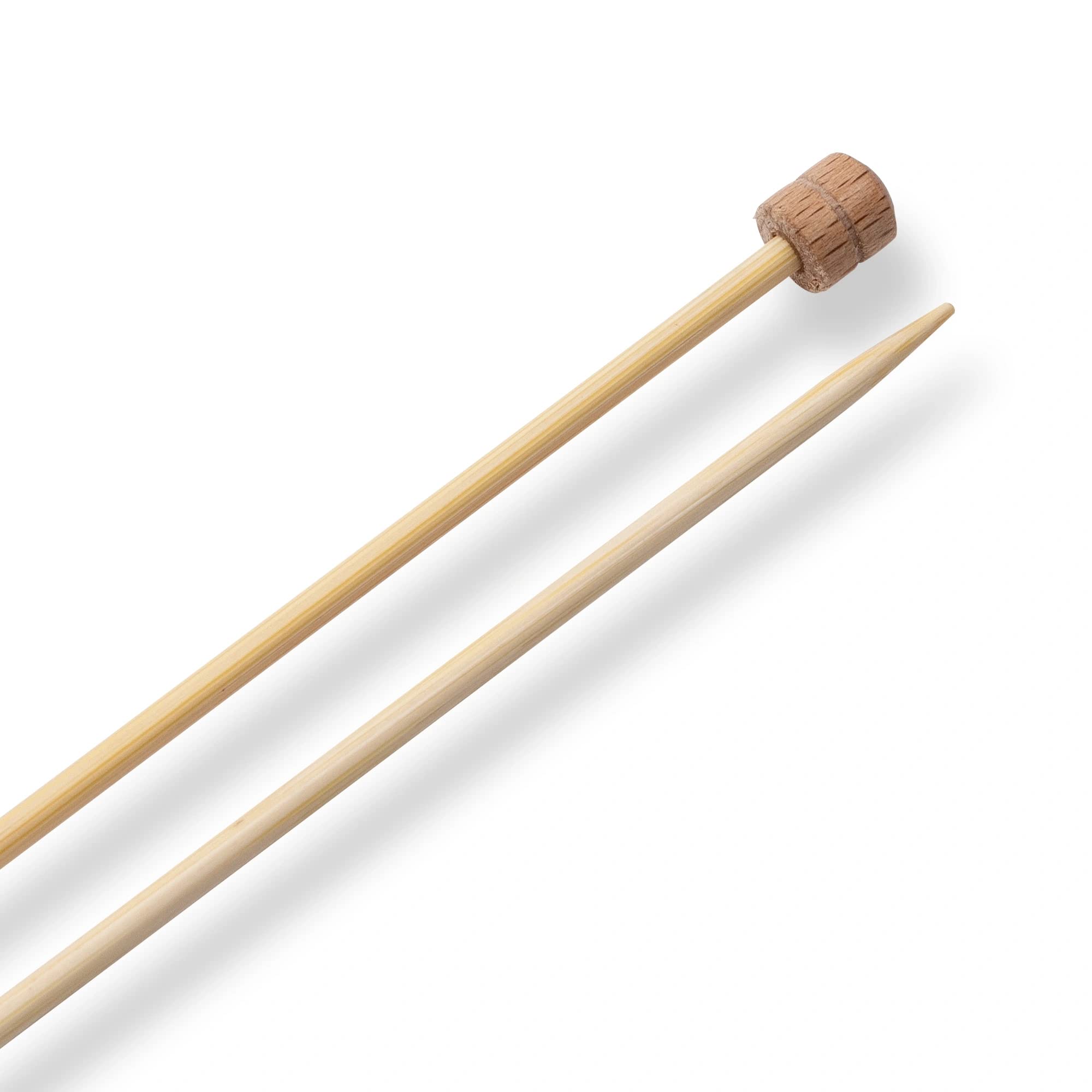 prym-1530-ferri-a-punta-singola-in-bamb-33-cm-2-75-mm image 3