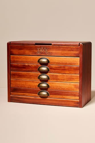 dmc-cassettiera-vintage-in-legno-con-500-matasse-moulin-sp-cial image 8