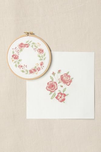 dmc-mindful-making-kit-punto-croce-fragranza-di-rose image 6