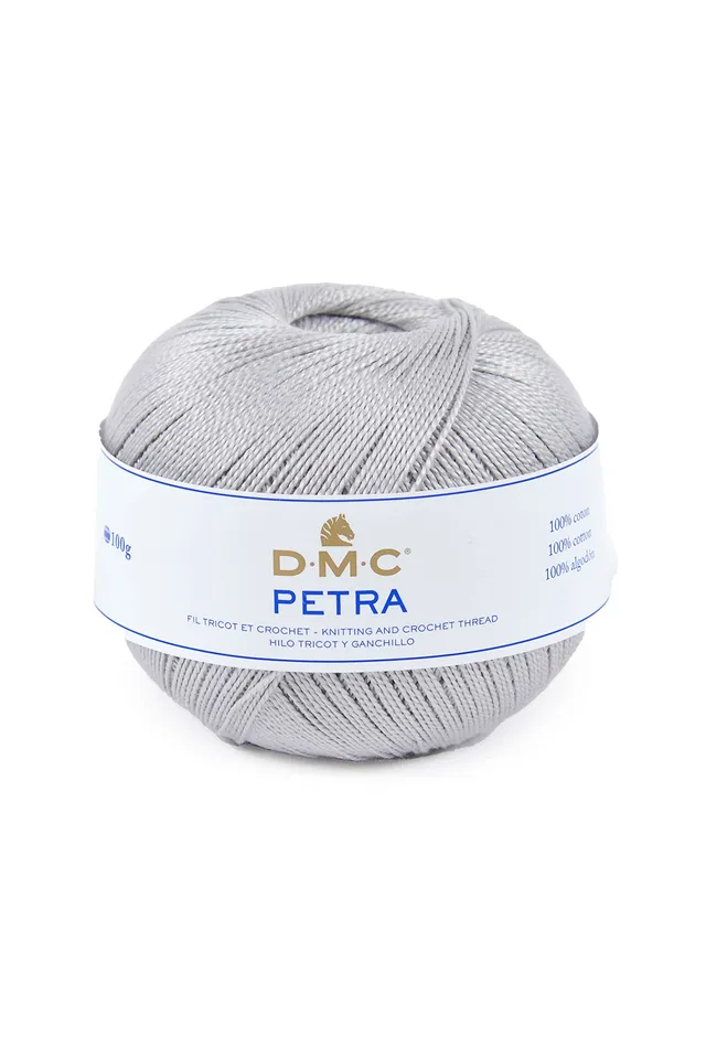 dmc-petra-n-3-filato-cotone-per-uncinetto-100-g-280-m-2 image 1