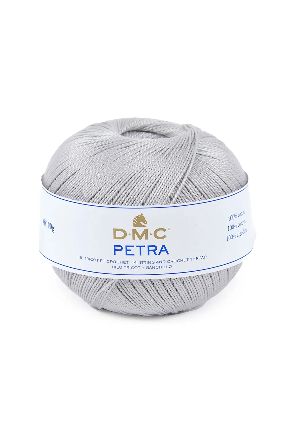 dmc-petra-n-3-filato-cotone-per-uncinetto-100-g-280-m-2 image 1