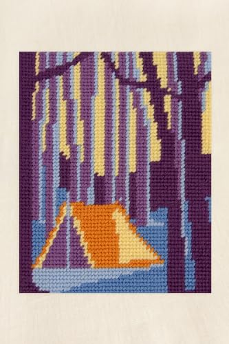 dmc-la-tenda-nella-foresta-di-pascaline-latasse-kit-tappezzeria-livello-facile image 4