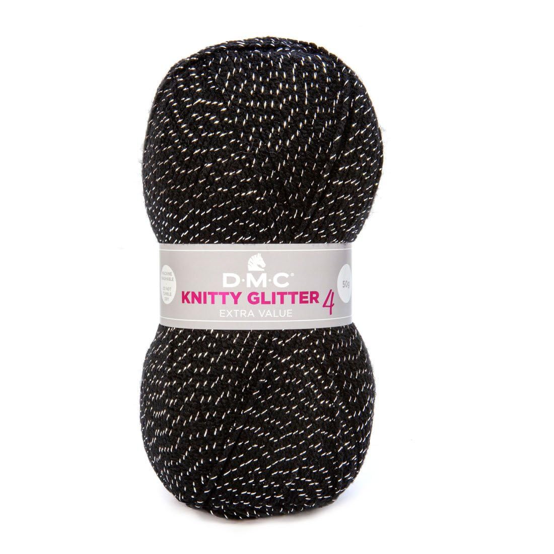 dmc-knitty-4-glitter-filato-acrilico-metallizzato-per-ferri-n-4-50-g-148-m image 1