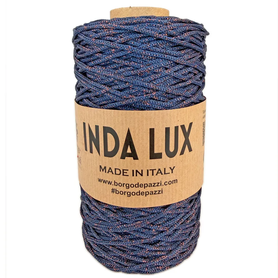 borgo-de-pazzi-inda-lux-cordoncino-lurex-glitter-per-borse-uncinetto image 1