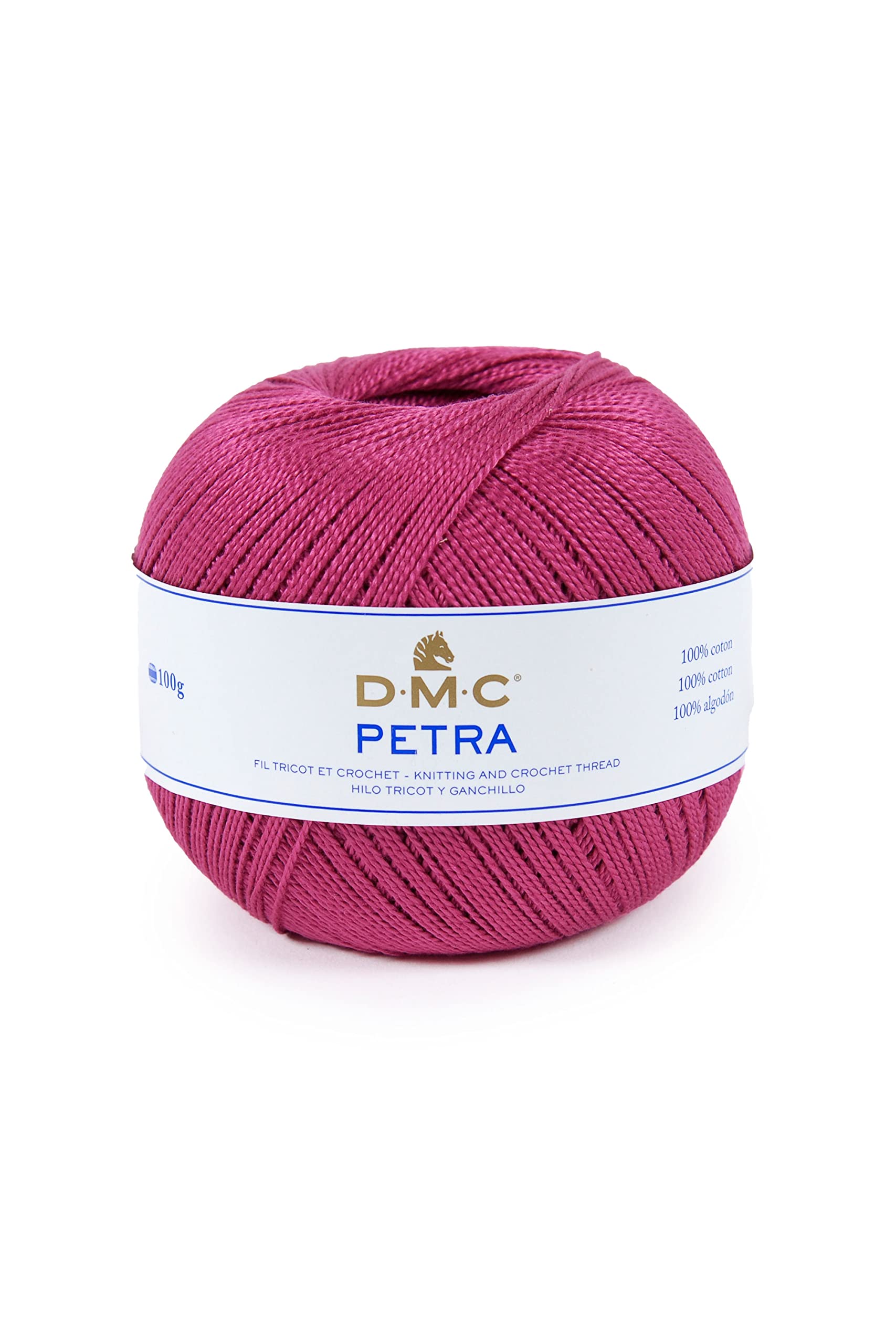 dmc-petra-n-5-filato-cotone-per-uncinetto-gomitolo-100-g-400-m-2 image 1