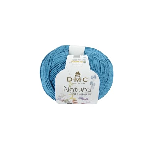 dmc-natura-n64-prussian-gomitolo-100-cotone-finitura-opaca image 3