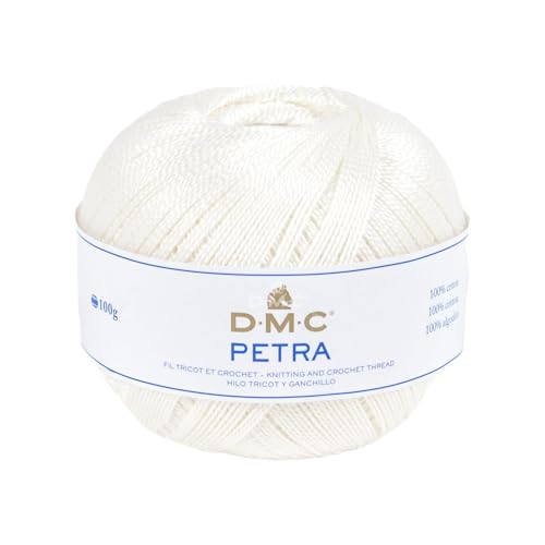 dmc-petra-n-5-filato-100-cotone-da-uncinetto-100-g-400-m image 2