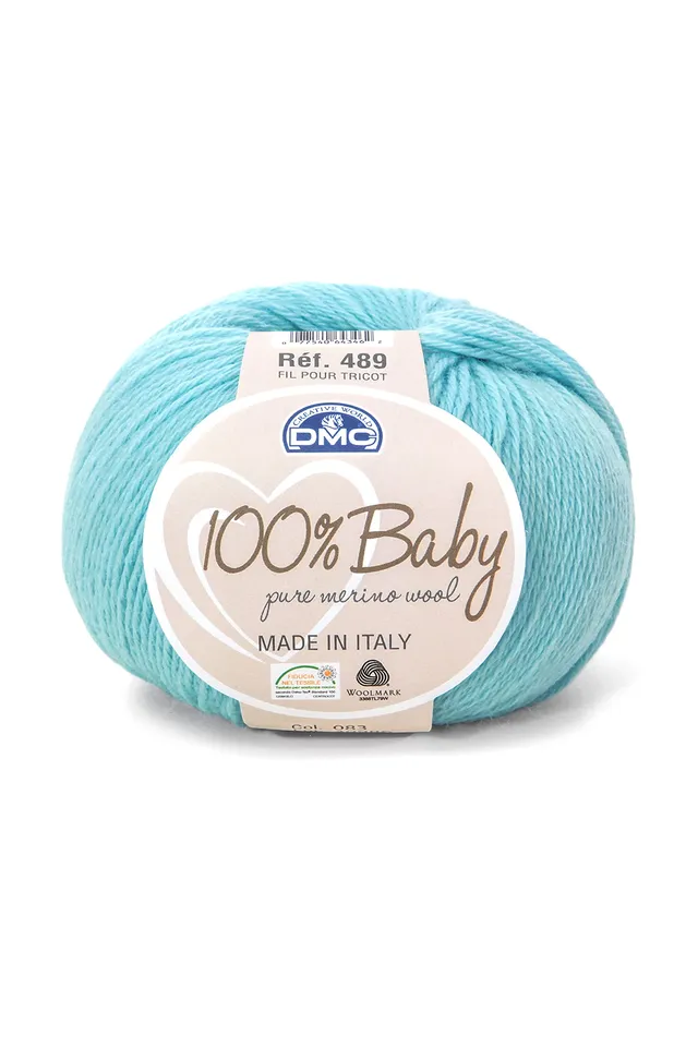 dmc-baby-100-lana-merino-50-g-225-m-filato-per-beb image 1