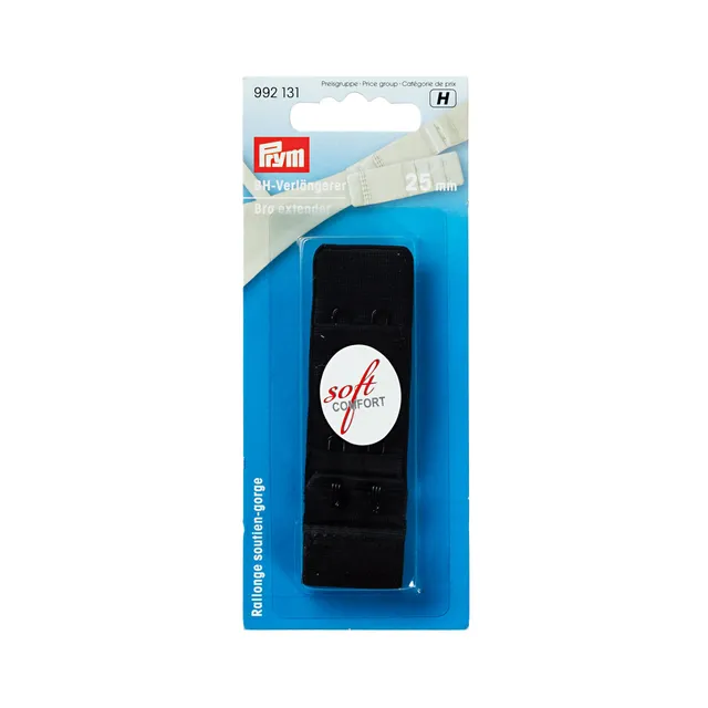 prym-estensore-per-reggiseno-nero-3x2-25-mm-1-pezzo image 1