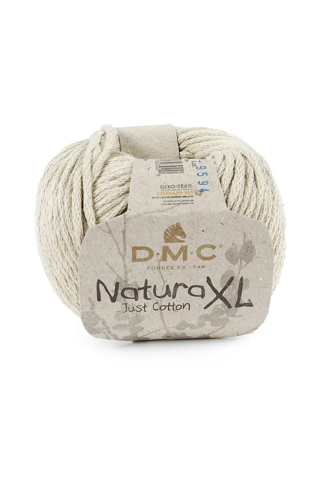dmc-natura-x-large-filato-beige-per-uncinetto-e-maglia image 1