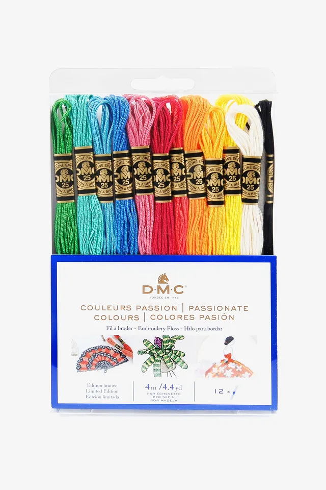 dmc-moulin-sp-cial-117mc-set-colori-passion-12-matassine-da-4-m image 1