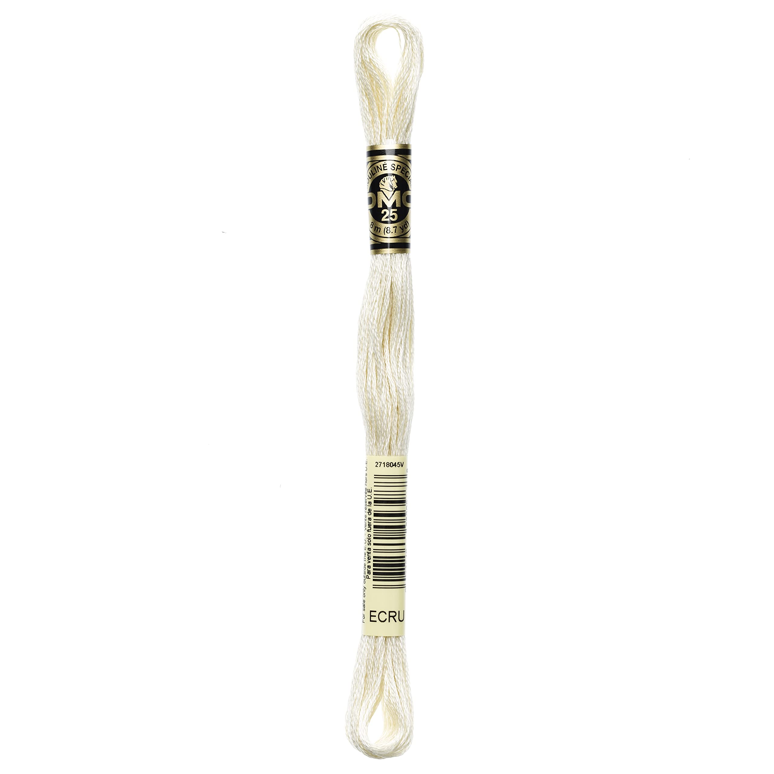 dmc-moulin-117mc-confezione-12-matassine-8-m-100-cotone-avorio-ecru image 1