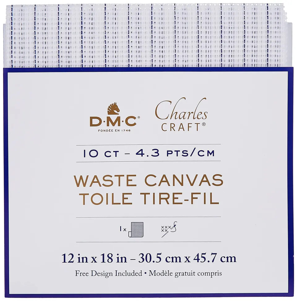 dmc-cr9113-tela-waste-canvas-30-5-x-45-7-cm-10-fogli image 1
