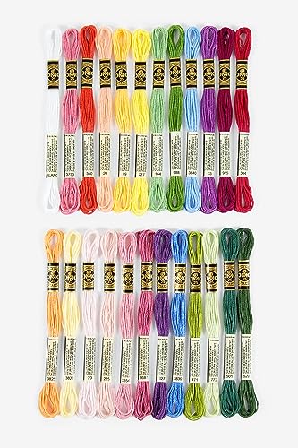 dmc-moulin-sp-cial-117mc-set-fili-ricamo-floreali-24-matassine-x-4-m image 8