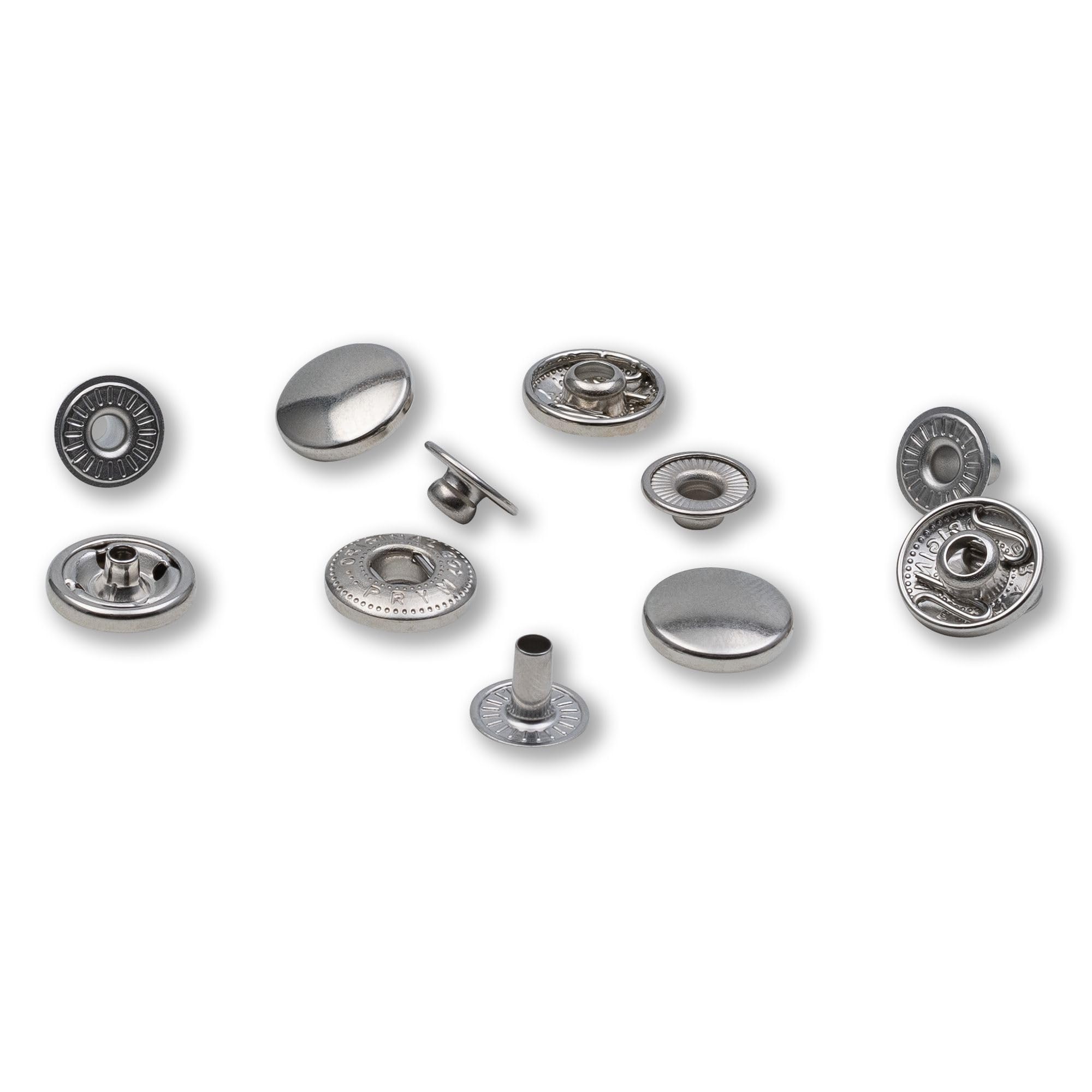 prym-anorak-bottoni-a-pressione-12-mm-argento-set-10-pezzi image 2