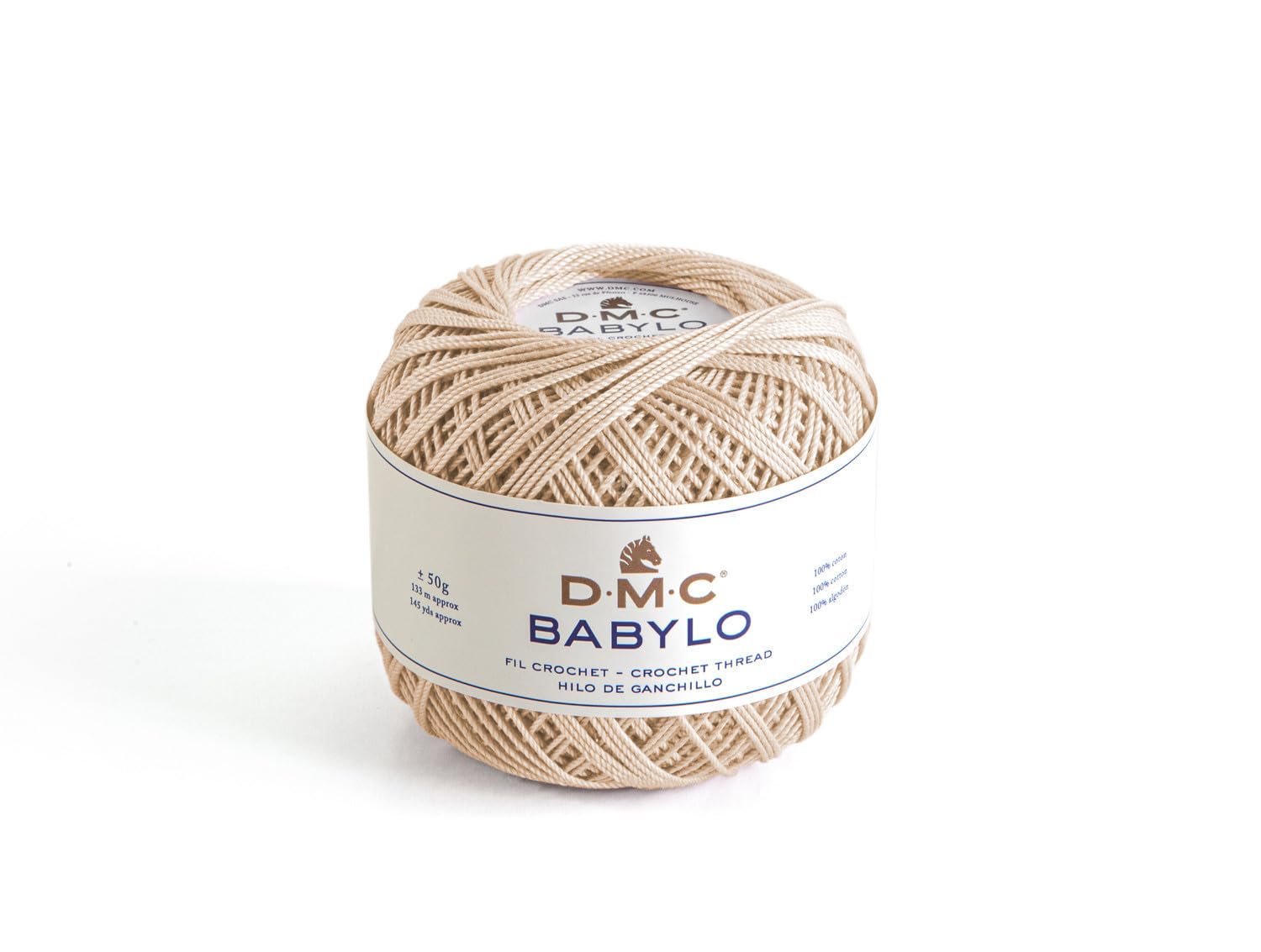 dmc-babylo-n-20-filato-uncinetto-cotone-mercerizzato-50-g image 1