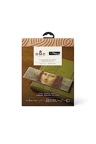 dmc-ispirato-a-la-gioconda-leonardo-da-vinci-kit-segnalibro-punto-croce-intermed image 6
