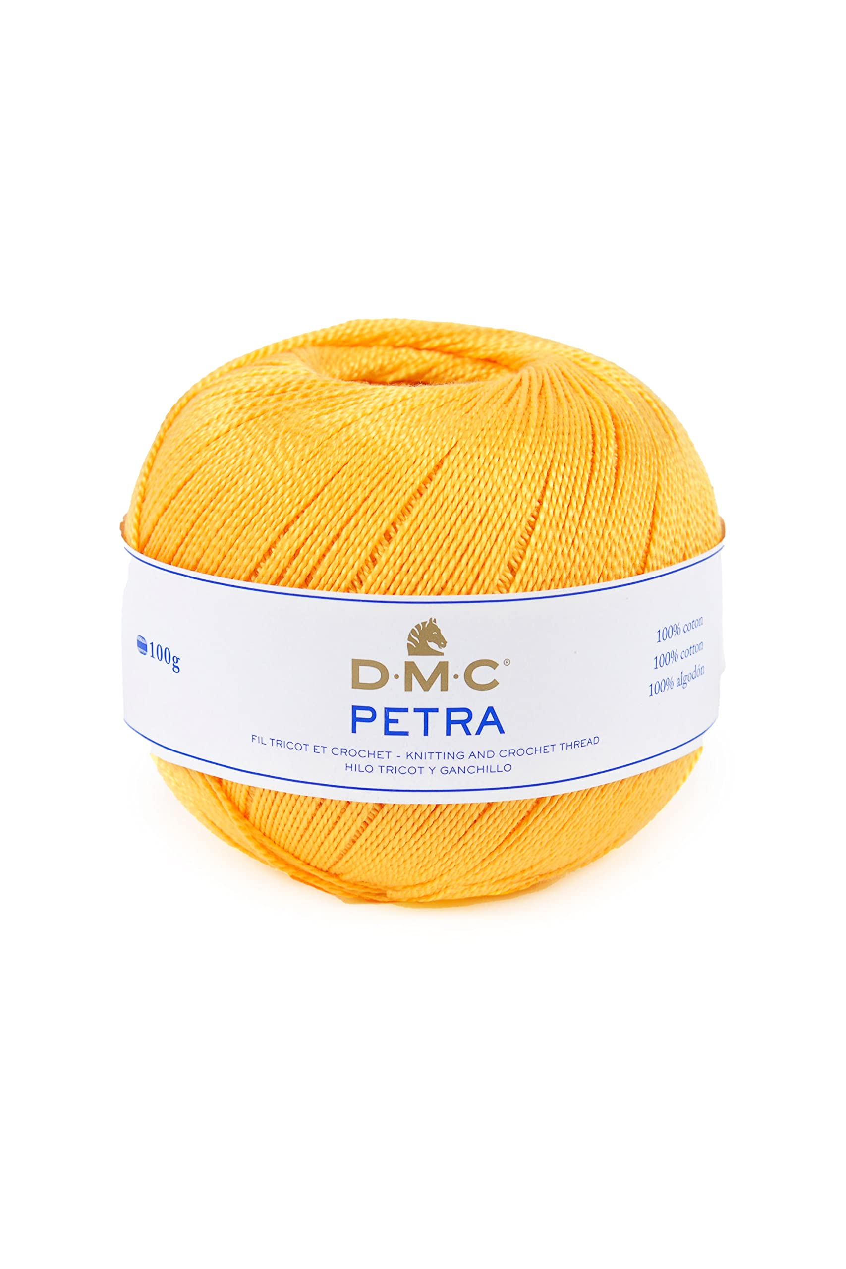 dmc-petra-n-5-gomitolo-cotone-100-g-400-m-per-uncinetto-decorativo image 1