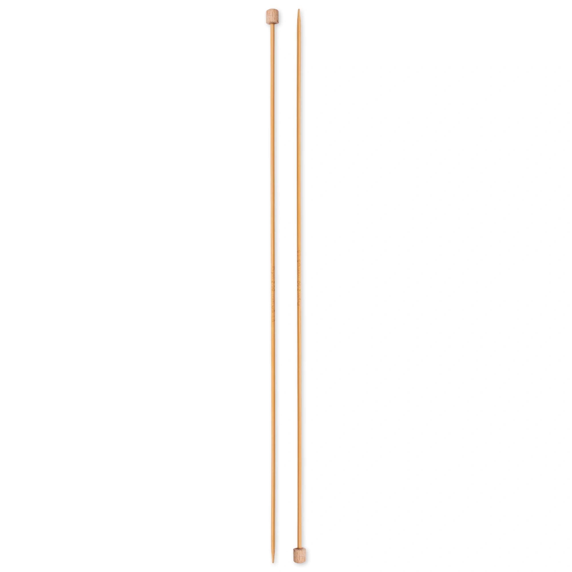 prym-1530-ferri-da-maglia-in-bamb-a-punta-singola-33-cm-2-5-mm-2-pezzi image 2