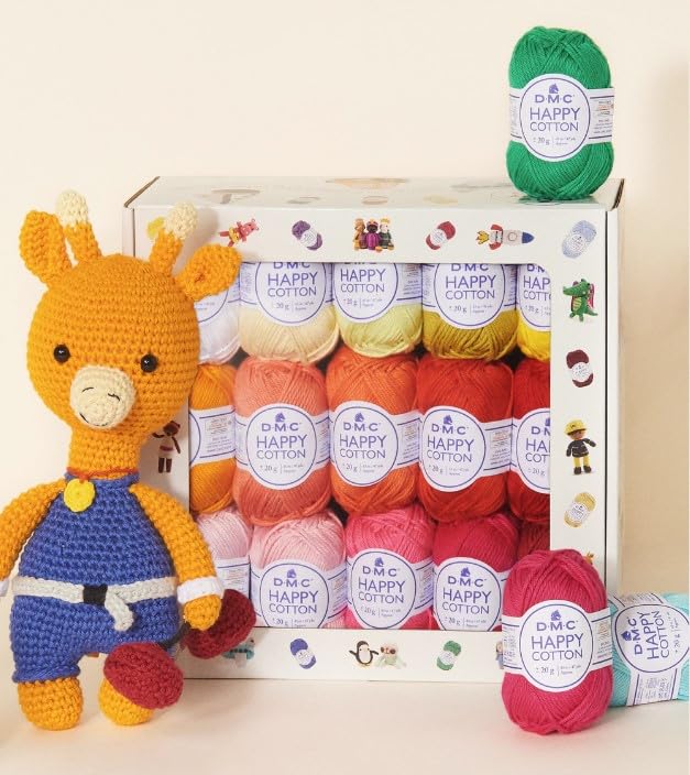 dmc-happy-cotton-set-30-gomitoli-20-g-amigurumi-100-cotone image 5