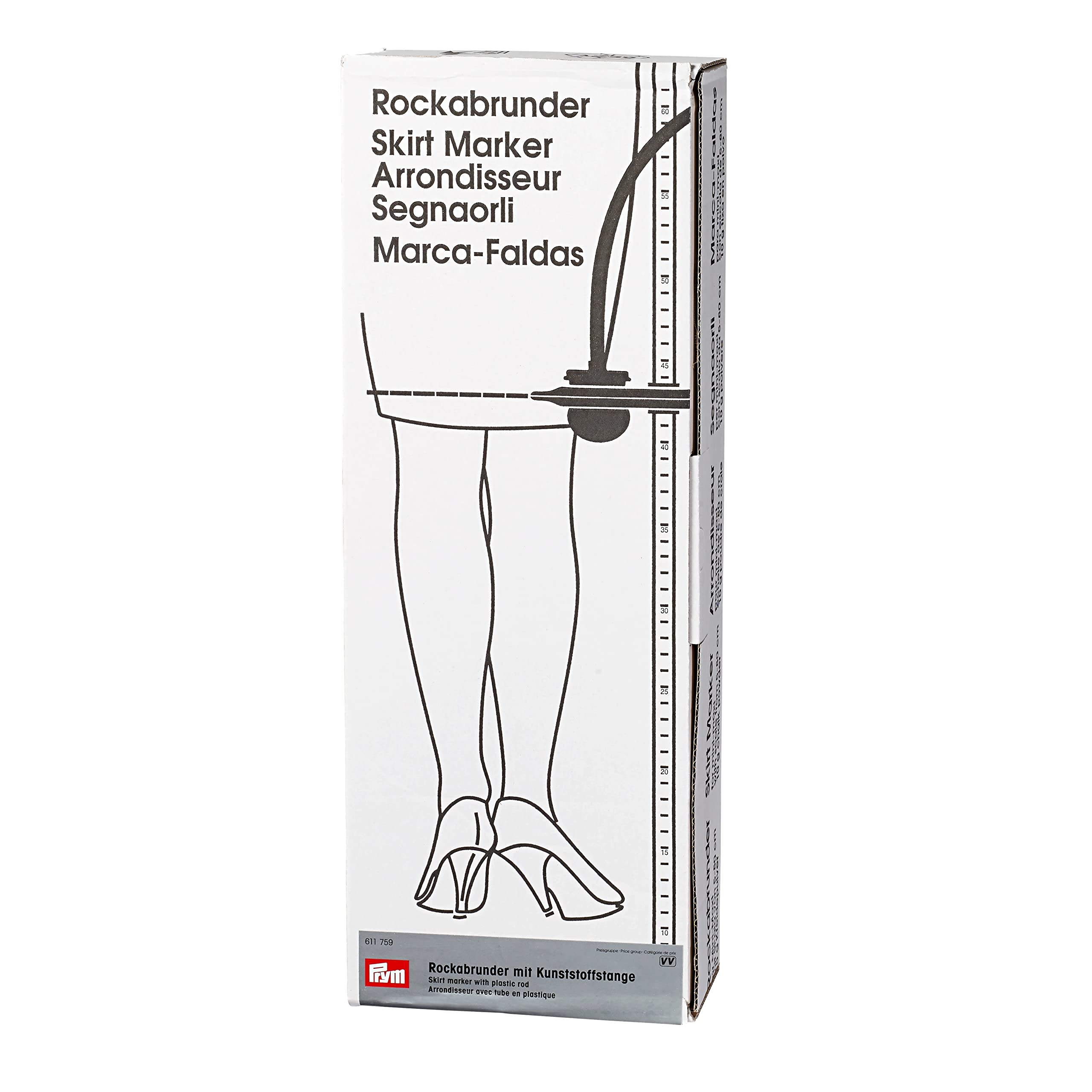 prym-rockabrunder-segna-orli-80-cm-con-scala-e-spruzzetta-gesso image 1