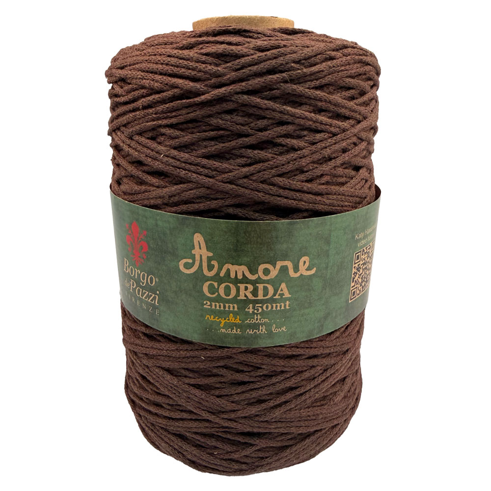 borgo-de-pazzi-corda-2-mm-filato-riciclato-made-in-italy-per-uncinetto-e-macram image 2
