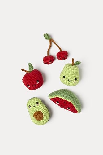 dmc-gift-of-stitch-i-nostri-amici-fruttini-kit-amigurumi-uncinetto-intermedio image 6